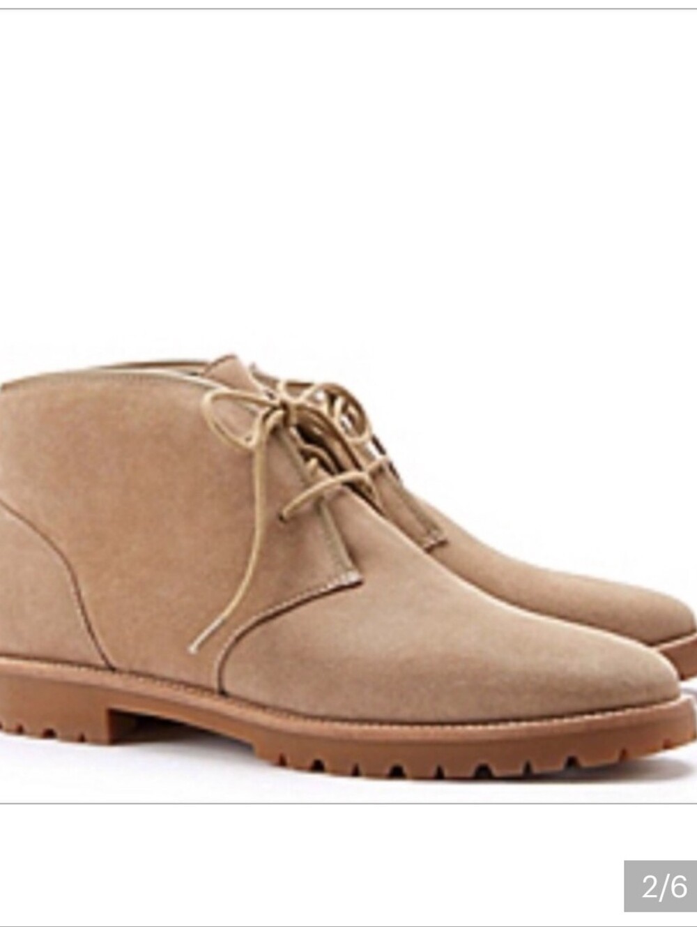 Tory Burch Westbury Suede Desert Boot, Chukka Sz 9